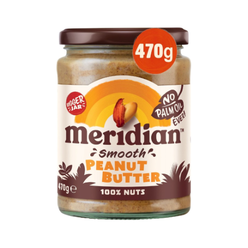 Meridian 100% Smooth Peanut Butter 470g