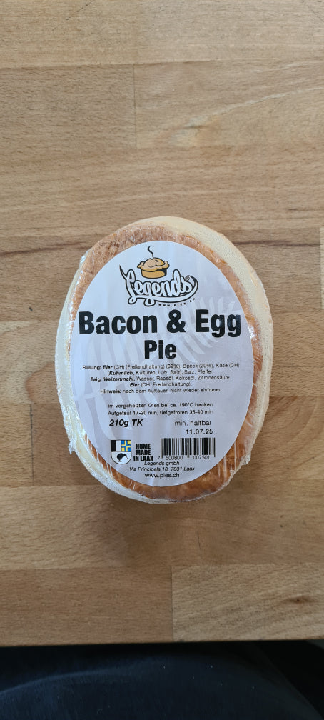 Bacon & Egg Pie