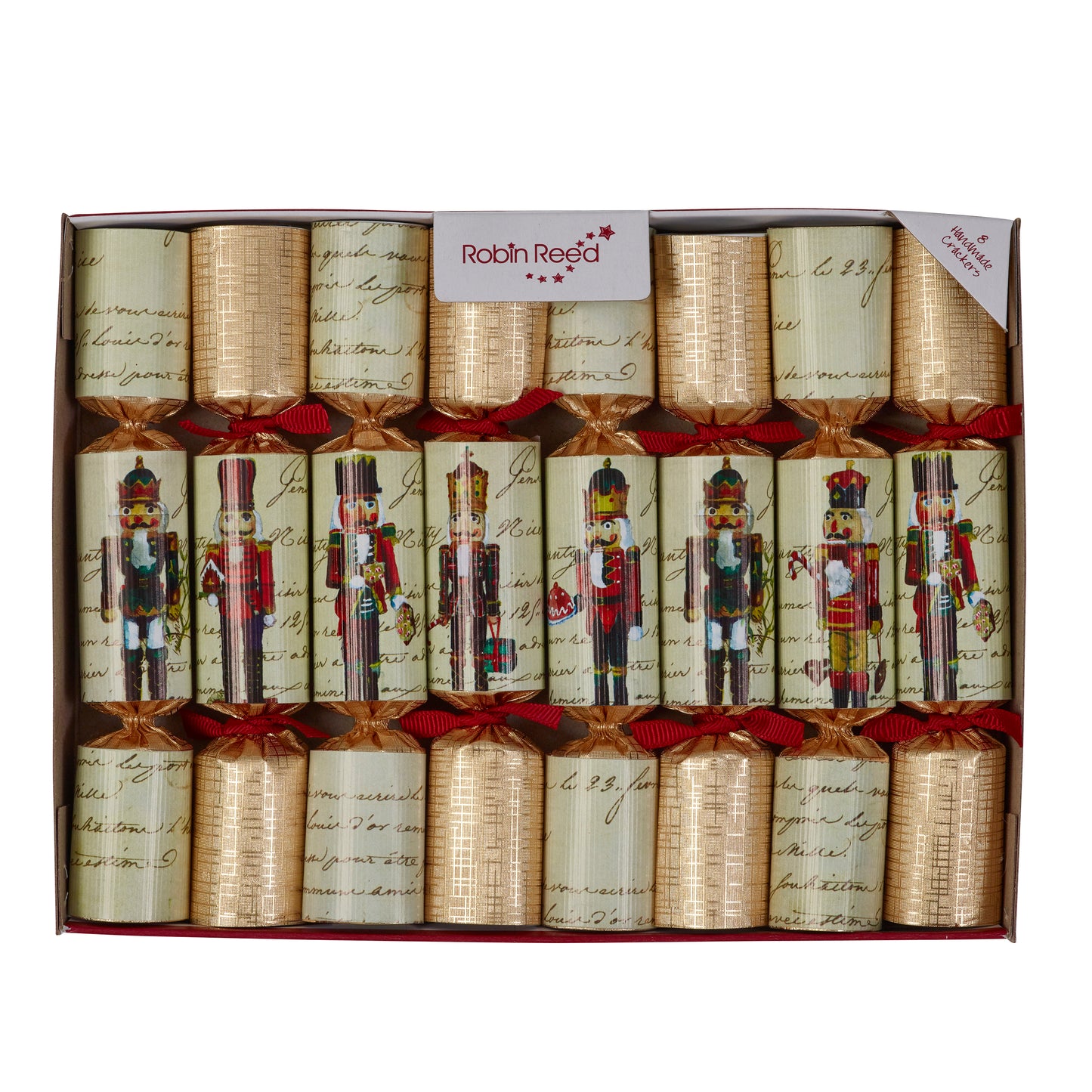 Robin Reed 8 x "Nutcracker" Mini Christmas Crackers (12507)