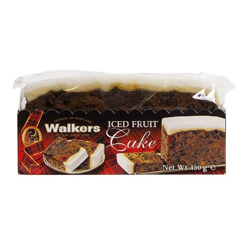 Walkers Iced Fruit Cake 450g