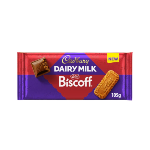 Cadbury Dairy Milk Biscoff 105g