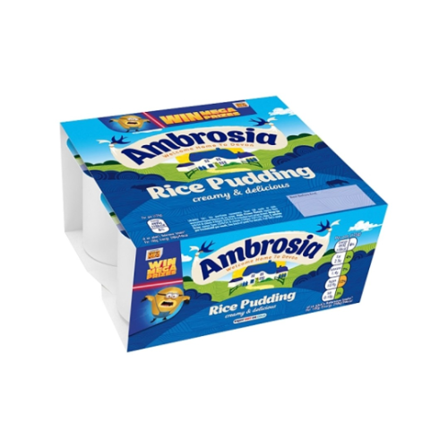 Ambrosia Rice Pudding Pots 4x120g