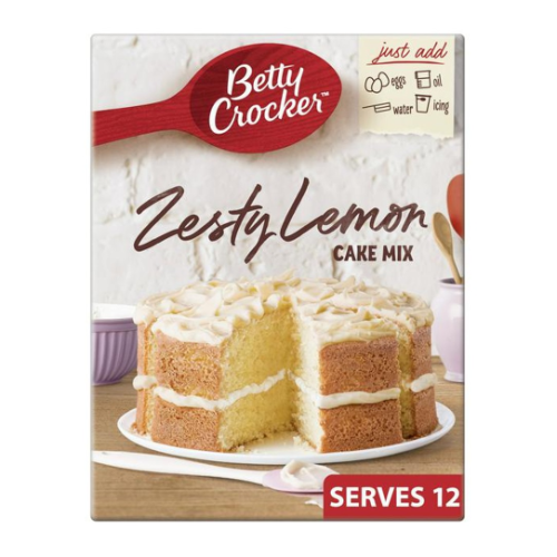 Betty Crocker Zesty Lemon Cake Mix 425g