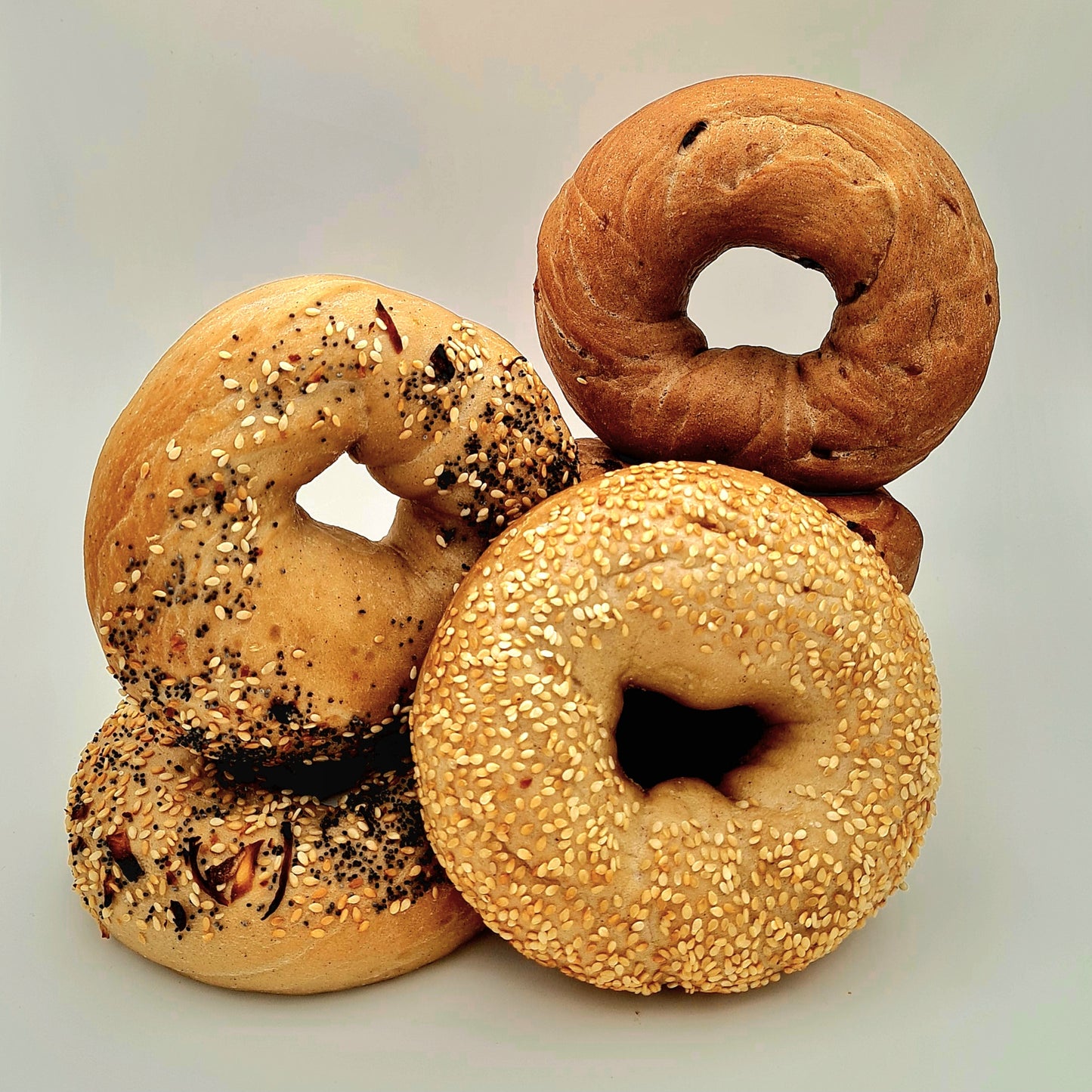 Caramelised Onion Bagels x 3