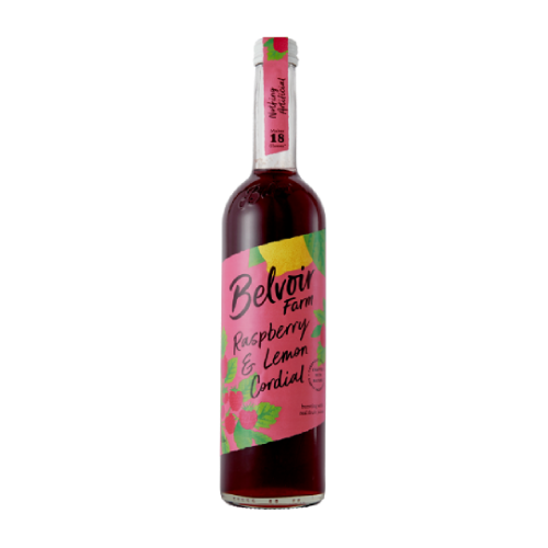 Belvoir Raspberry & Lemon Cordial Og 500Ml