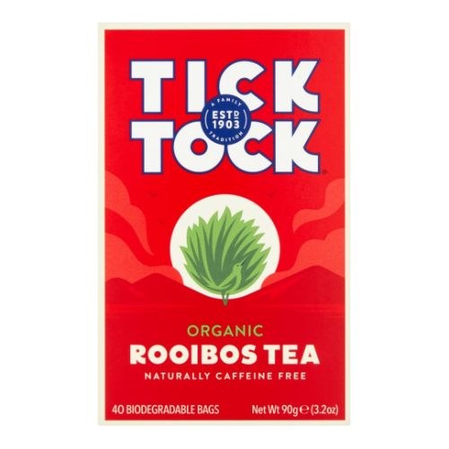 Tick Tock Organic Rooibos Tea 40s