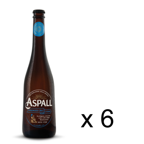 Aspall Premium Cru bottles 500ml 6.8% x 6