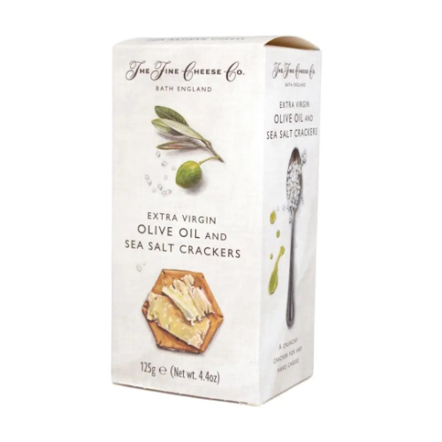 FCC Extra Virgin Olive Oil & Sea Salt Crackers 125g