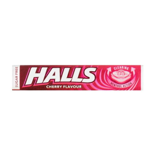 Halls Menthol Action Cherry Lozenges 32g