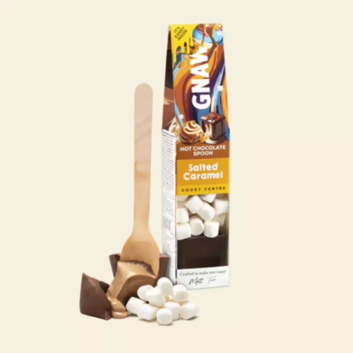 Gnaw Salted Caramel Gooey Hot Choc Shot with Marshmallows 45g