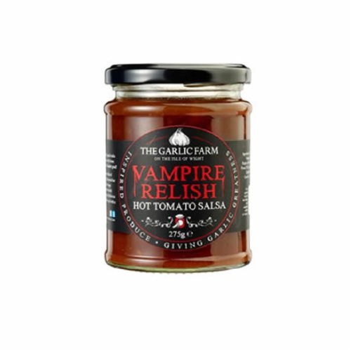 The Garlic Farm Vampires Relish Hot Tomato Salsa 275g