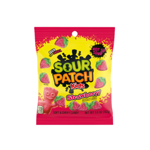 Sour Patch Kids Strawberry 102g