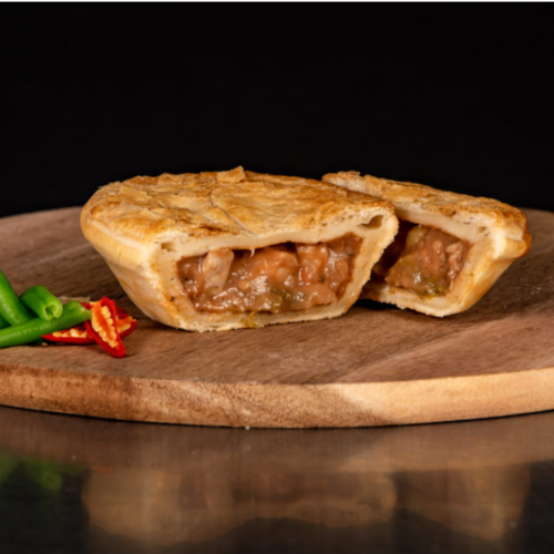 Spicy Butter Chicken Pie