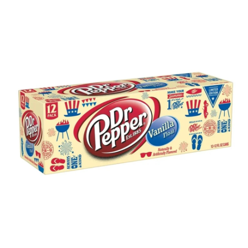 Dr Pepper Vanilla Float 12 x 355ml