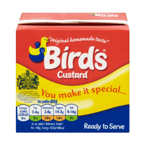Birds Ready To Eat Custard 500g