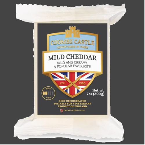 Coombe Castle Mild White Cheddar 200g