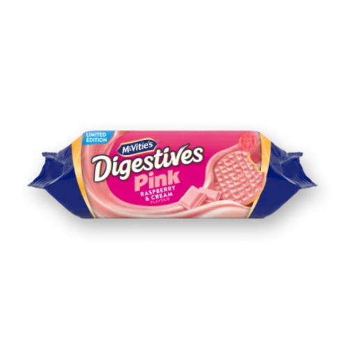 Mcvites Pink Raspberry Cream Digestives 232g