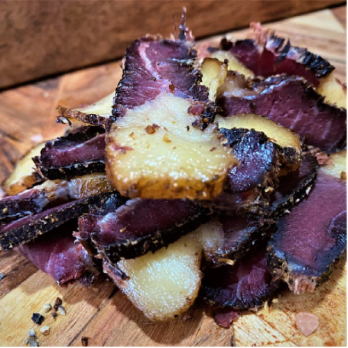 Traditional South African Biltong (Fatty / Chilli) 200g