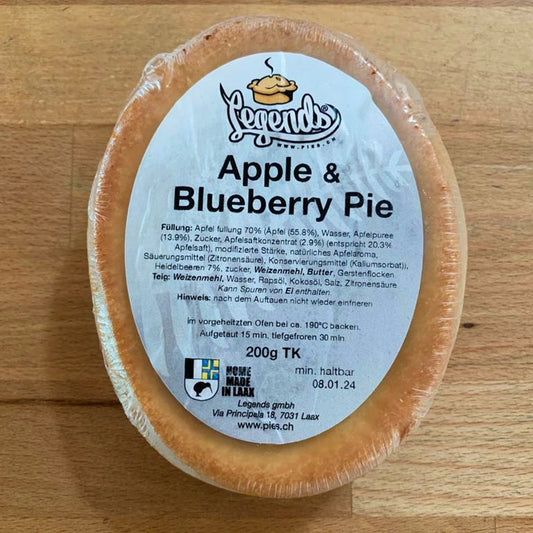Apple & Blueberry Pie