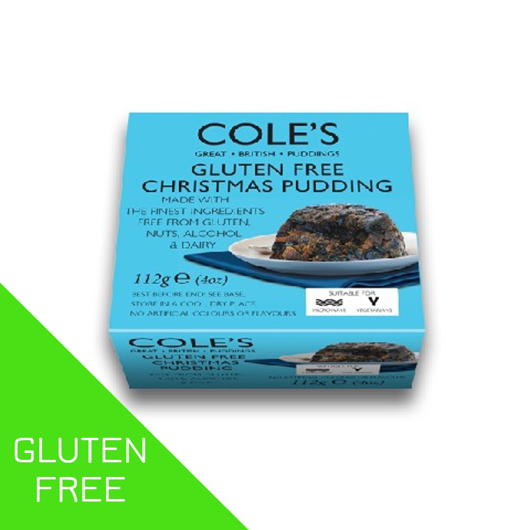 Coles Gluten, Nut & Alcohol Free Christmas Pudding 112g