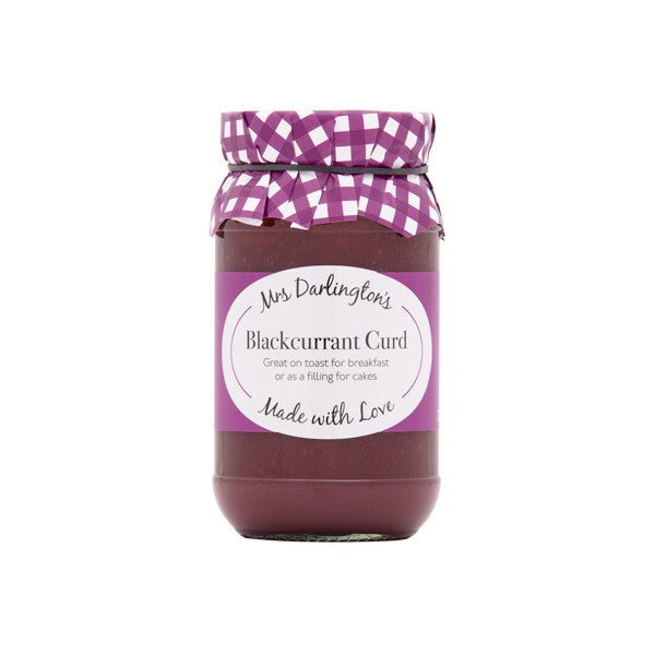 Mrs D Blackcurrant Curd 320g
