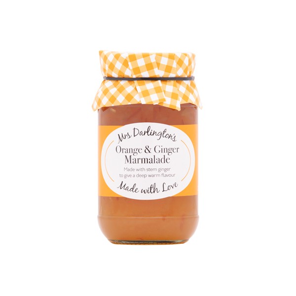 Mrs D Orange & Ginger Marmalade 340g
