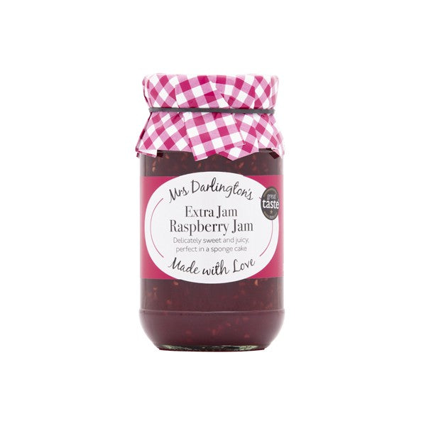 Mrs Darlington's Extra Raspberry Jam 340g