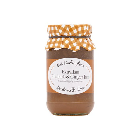 Mrs Darlington's Extra Rhubarb & Ginger Jam 340g