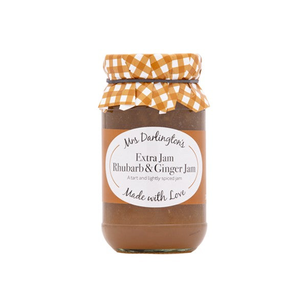 Mrs D Rhubarb & Ginger Jam 340g