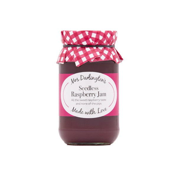 Mrs Darlington's Seedless Raspberry Jam 340g