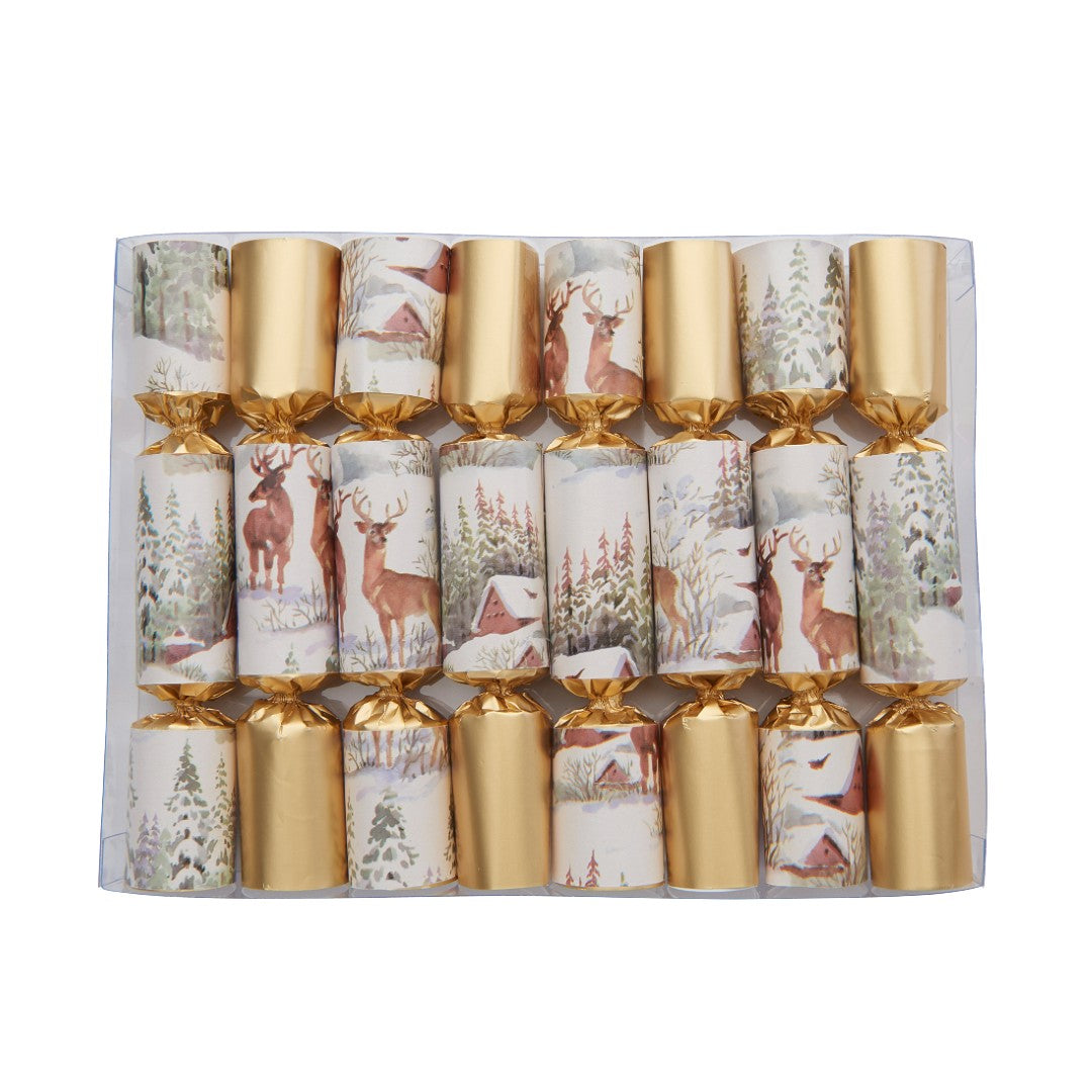 Robin Reed "Deer Christmas" 8 x 6" Charades Mini Xmas Crackers