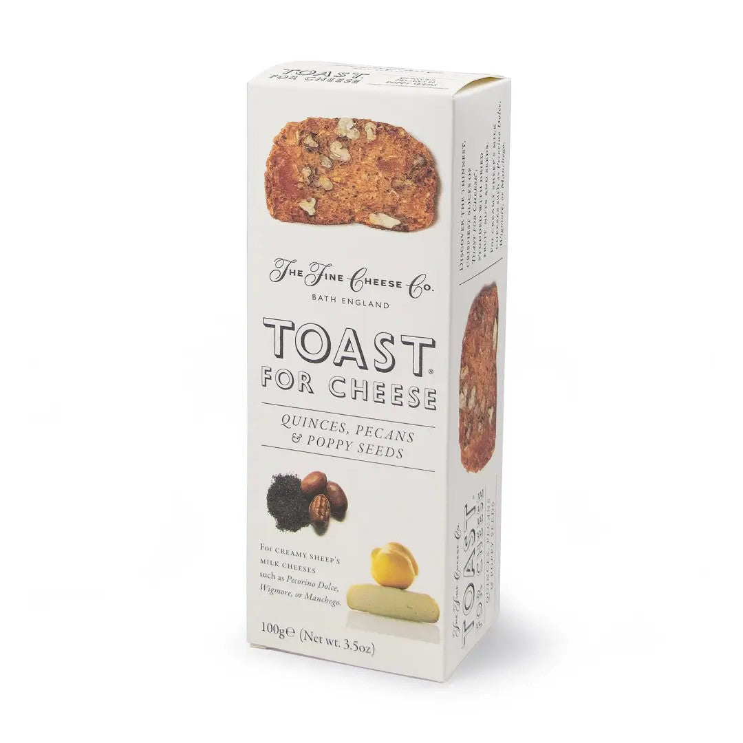 Fine Cheese Co Quince Pecan Poppy Seed Toasts 100g