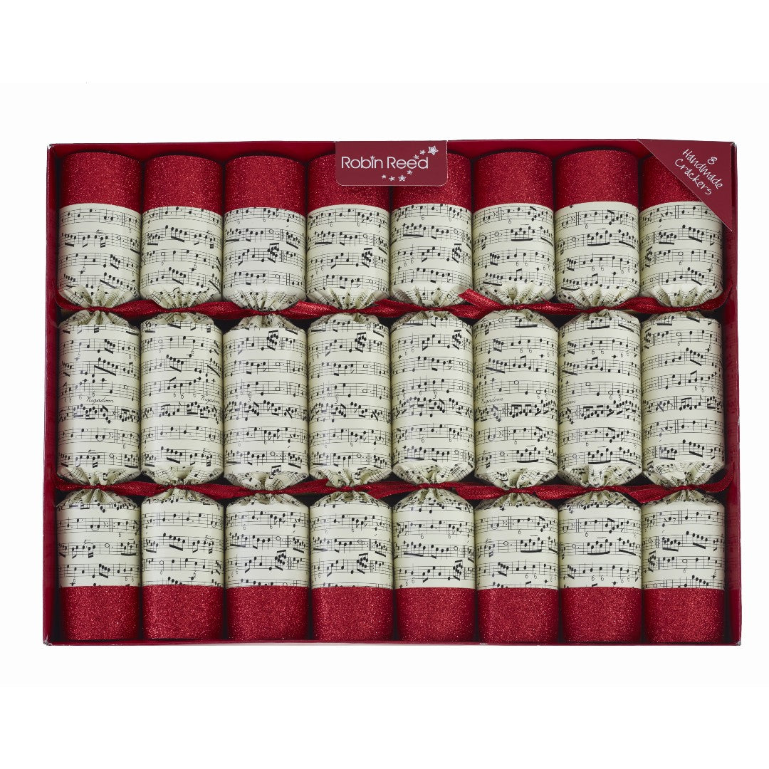 Robin Reed "Hand Bells" 6 x 14" Music Xmas Crackers