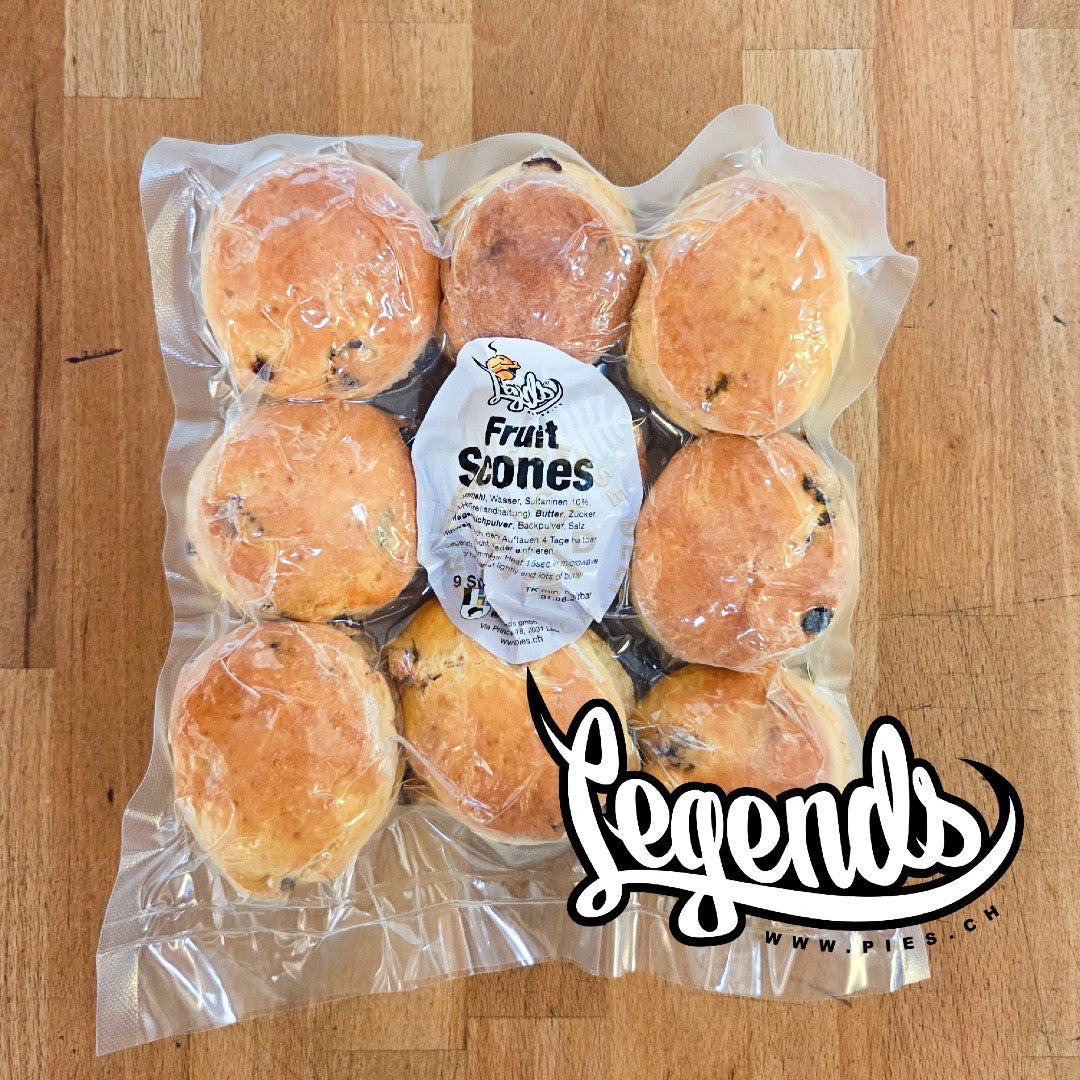 "Legends" 9 x Fruit Scones