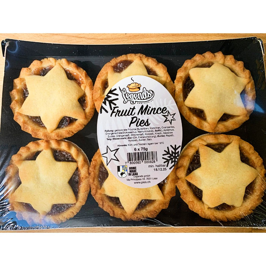 Legends Homemade Mince Pies x 6