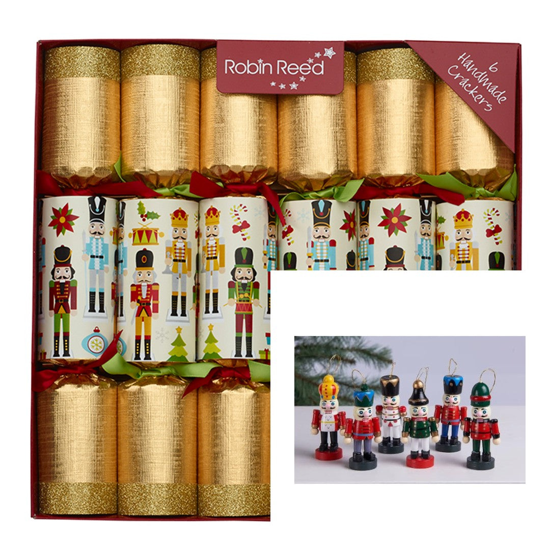 Robin Reed "Nutcracker" Figurine 6 x 12" Crackers (61701)