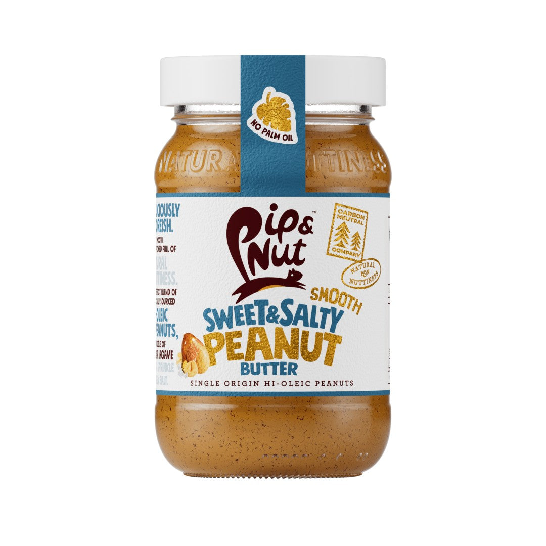 Pip & Nut Sweet & Salty Smooth Peanut Butter 300g