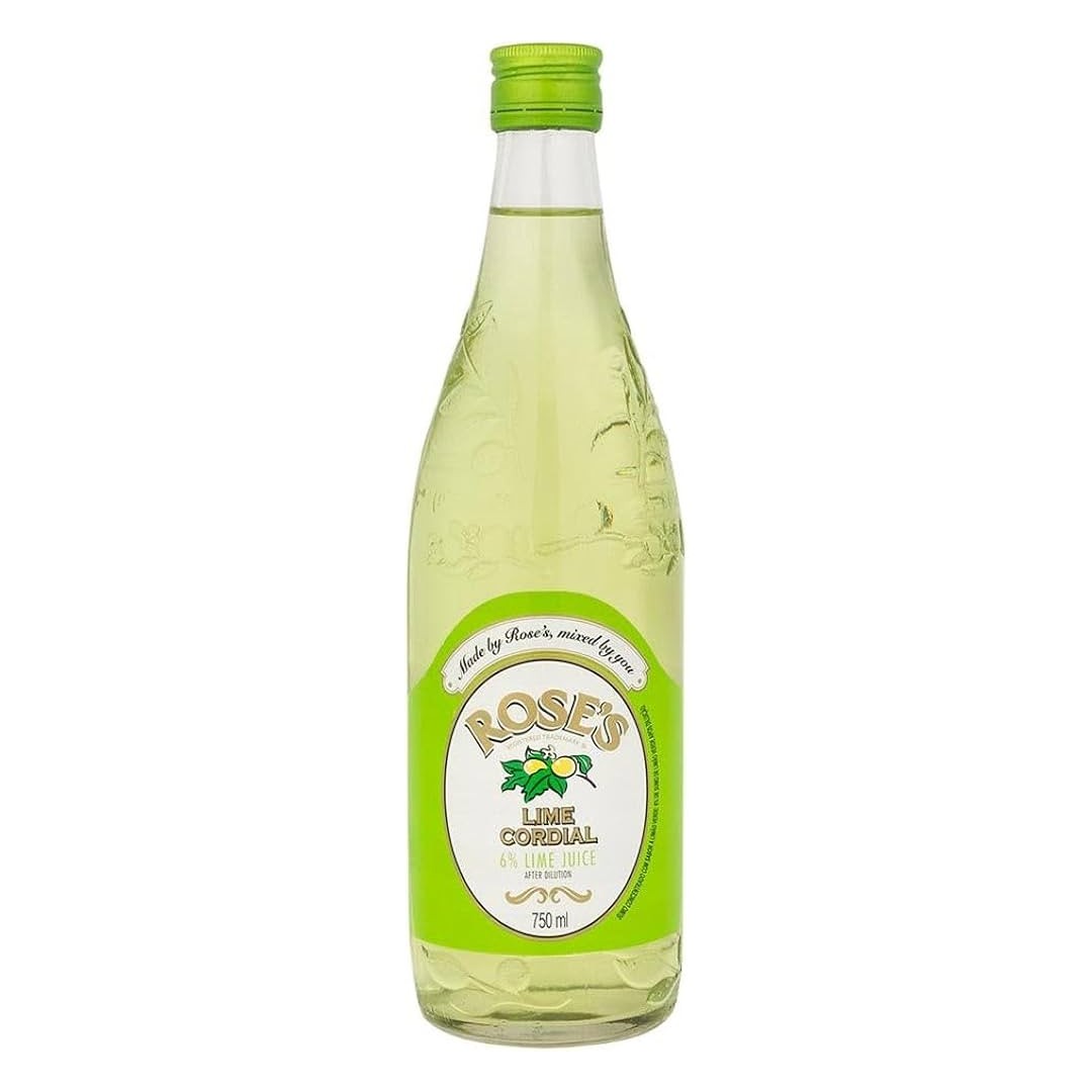 Roses Lime Cordial (Glass Bottle) 750ml