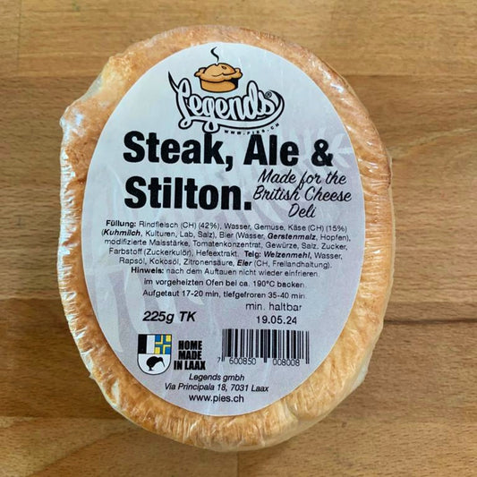 Stilton, Steak & Ale Pie