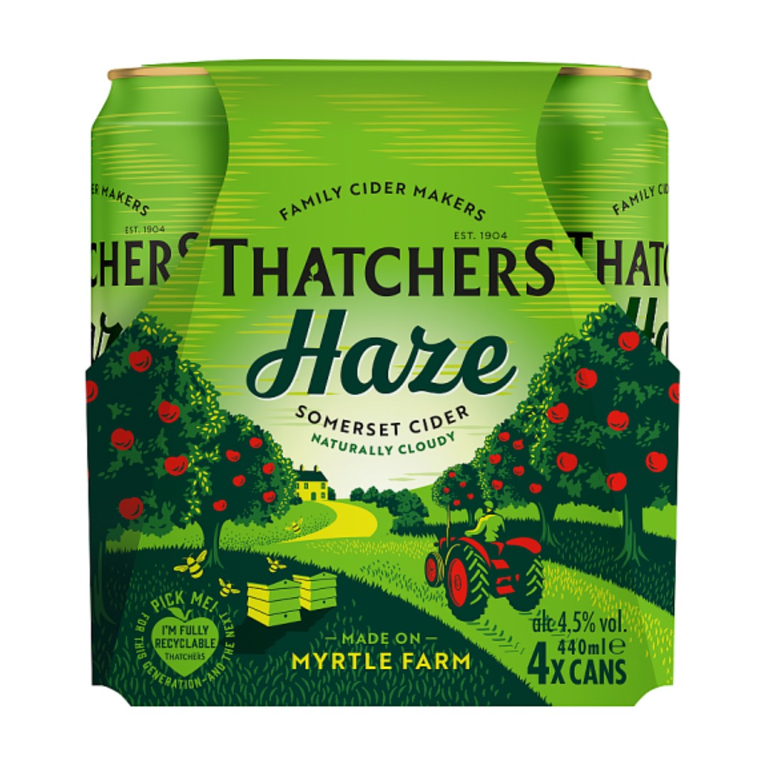 Thatchers Haze 4 x 440ml 4.5%