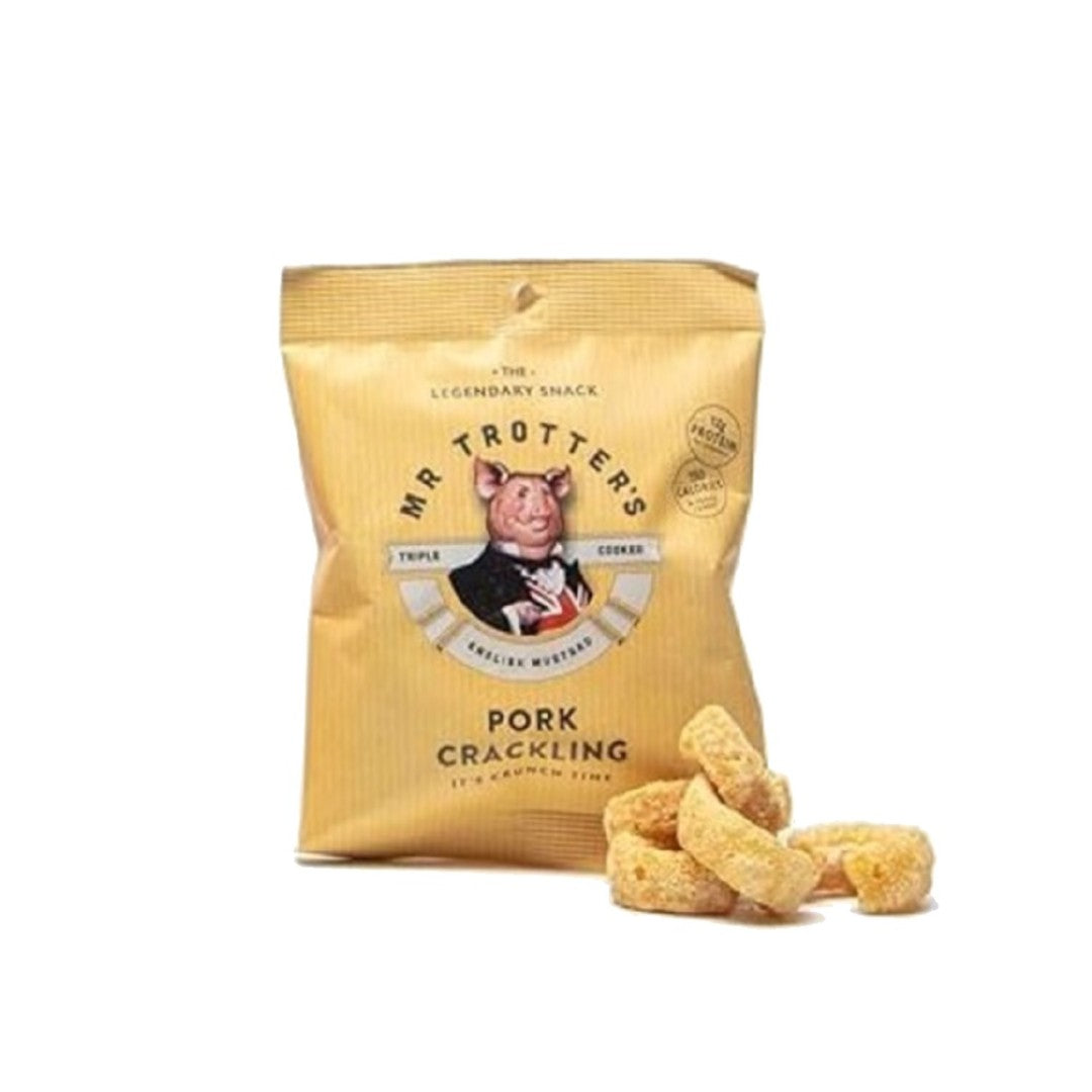Mr Trotters English Mustard Pork Crackling 30g