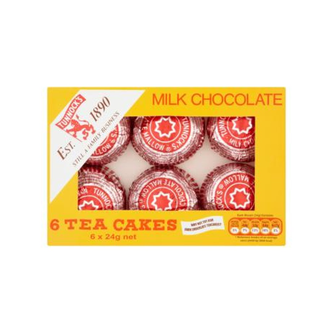Tunnocks Tea Cakes 6pk