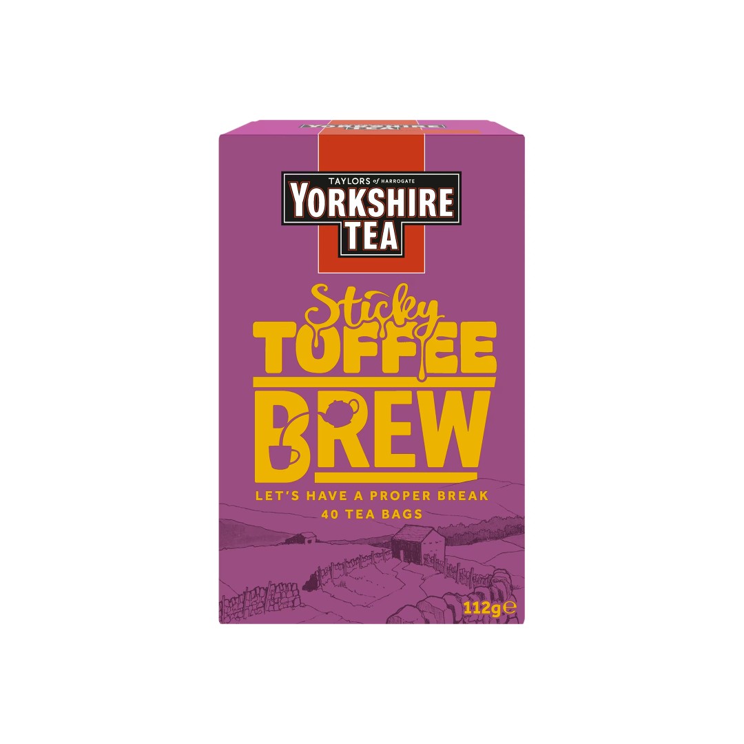 Yorkshire Tea Sticky Toffee 40 Bags