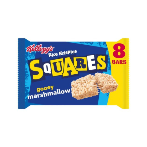 Rice Krispies Marshmallow Squares 8pck