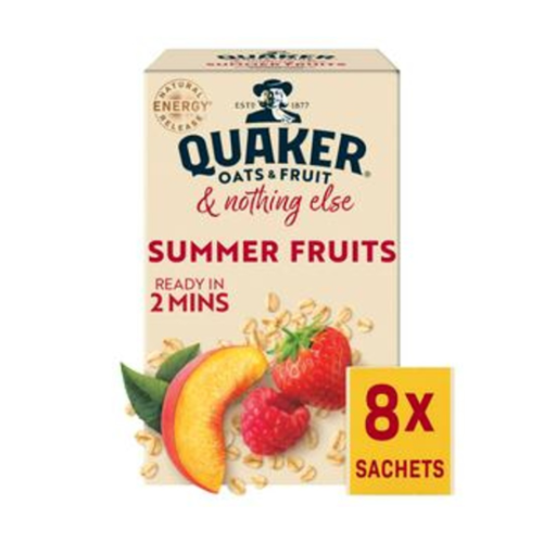 Quaker Oat So Simple Summer Fruits 8pck