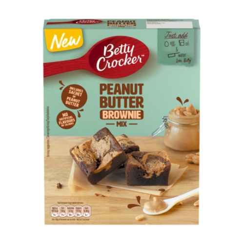 Betty Crocker Peanut Butter Brownie Mix 350g