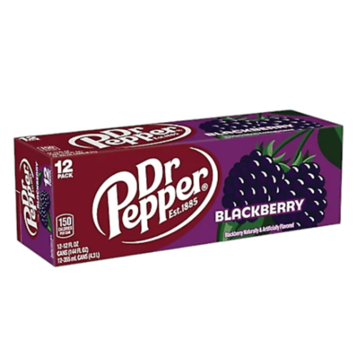 Dr Pepper Blackberry 12 x 355ml
