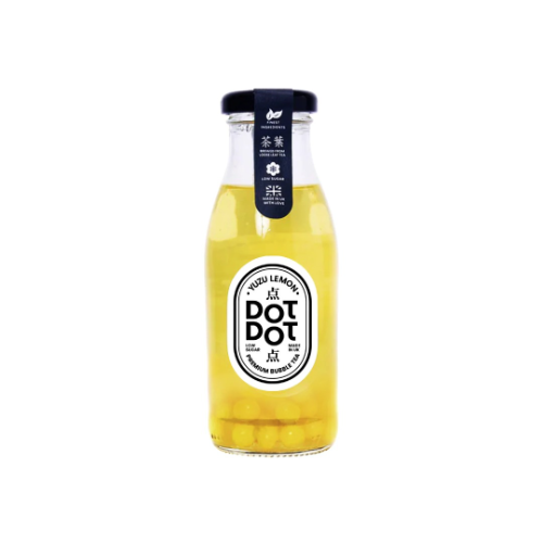 Dot Dot Yuzu Lemon Bubble Tea 250ml