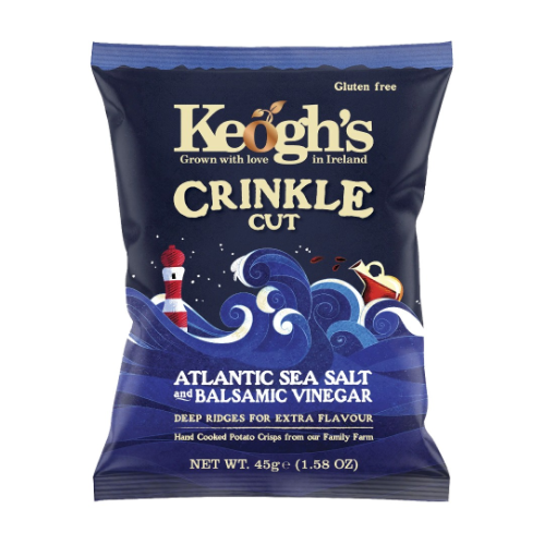 Keoghs Crinkle Atlantic Sea Salt & Balsamic Vinegar