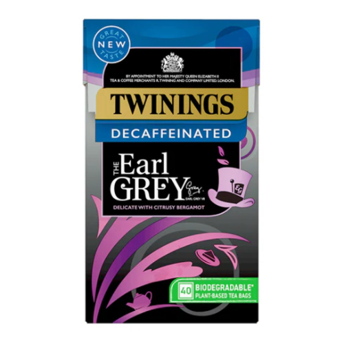 Twinings Earl Grey Decaf 40's